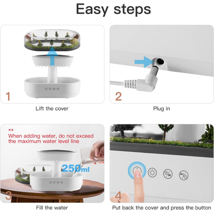 Humidificador con Sonido Ambiente