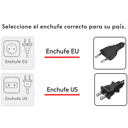 Humidificador Sonido Ambiental y Lluvia